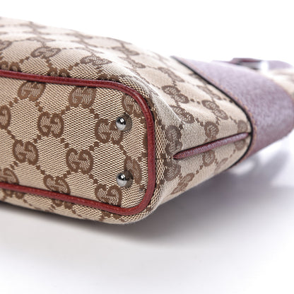 Gucci Monogram Shoulder Bag Red 6 of 10