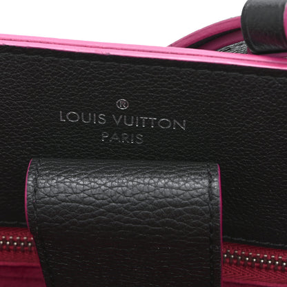 Louis Vuitton Calfskin Lockme Bucket Black 6 of 10