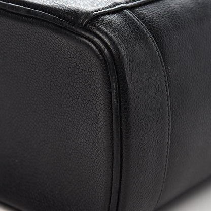 Chanel Caviar Cosmetic Vanity Bag Black 14 of 15