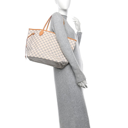 Louis Vuitton Damier Azur Neo Neverfull MM 3 of 14