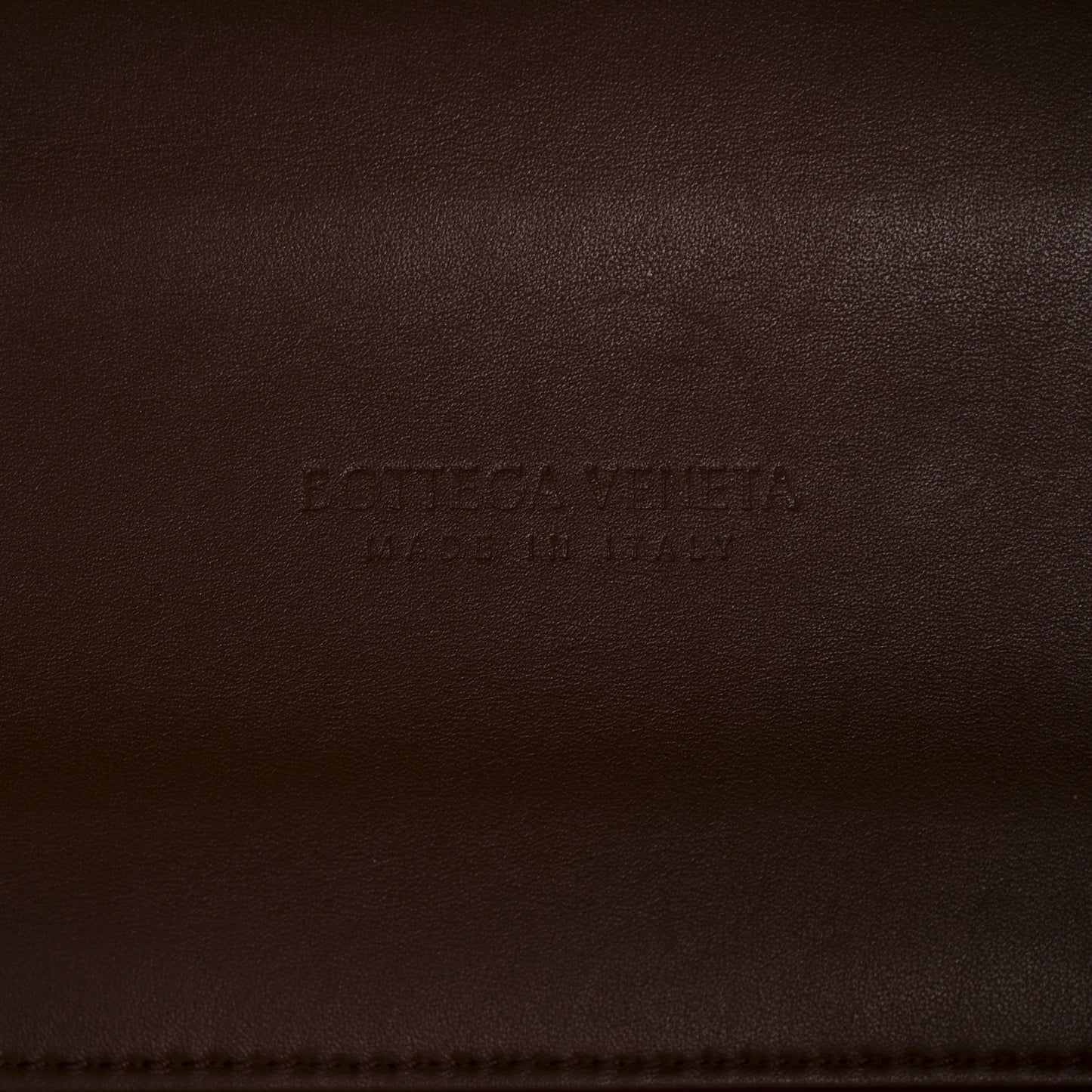 Silky Calfskin Medium Andiamo Shoulder Bag Sapele Redstone