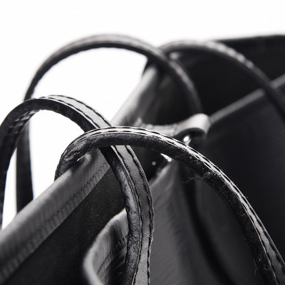 Louis Vuitton Epi Neverfull MM Black 9 of 12