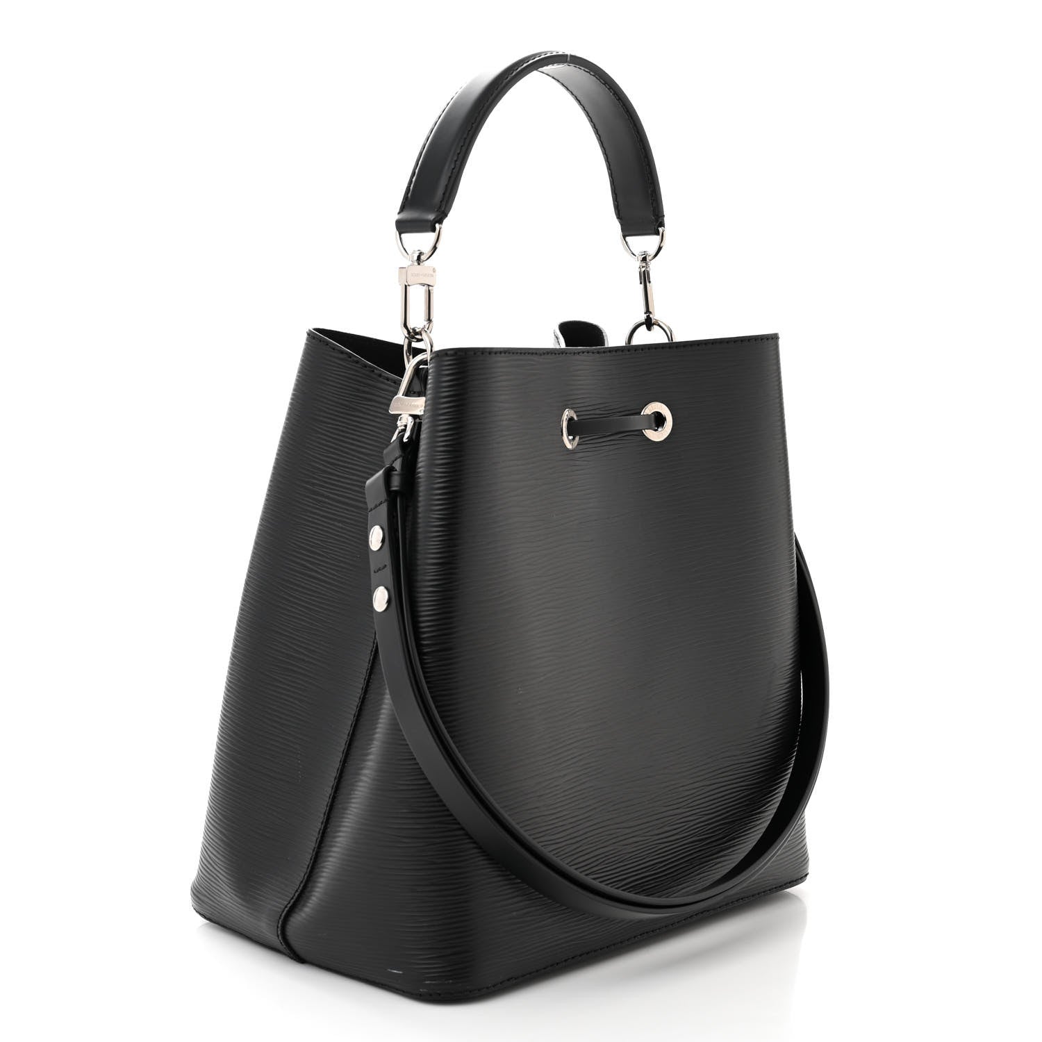 Louis Vuitton Epi NeoNoe MM Black 3 of 12