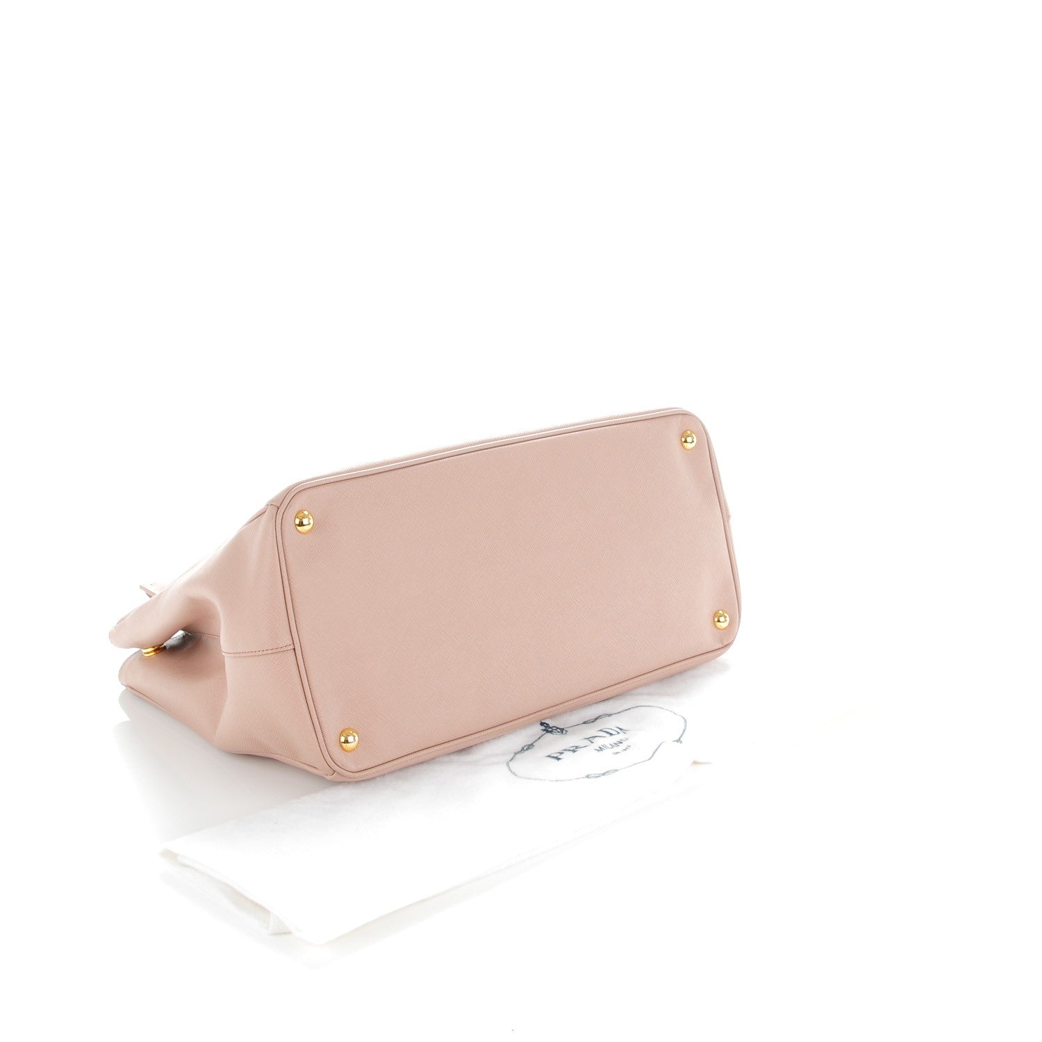 Prada Saffiano Lux Large Tote Cammeo 4 of 8