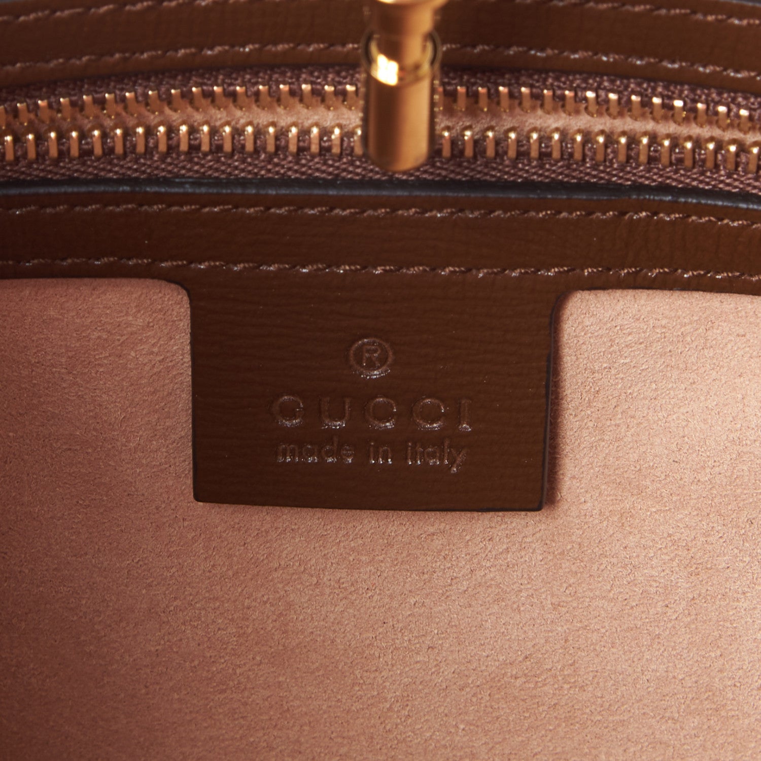 Gucci GG Supreme Monogram Azalea Calfskin Web Small Jackie 1961 Hobo Beige Ebony Brown Sugar 9 of 10