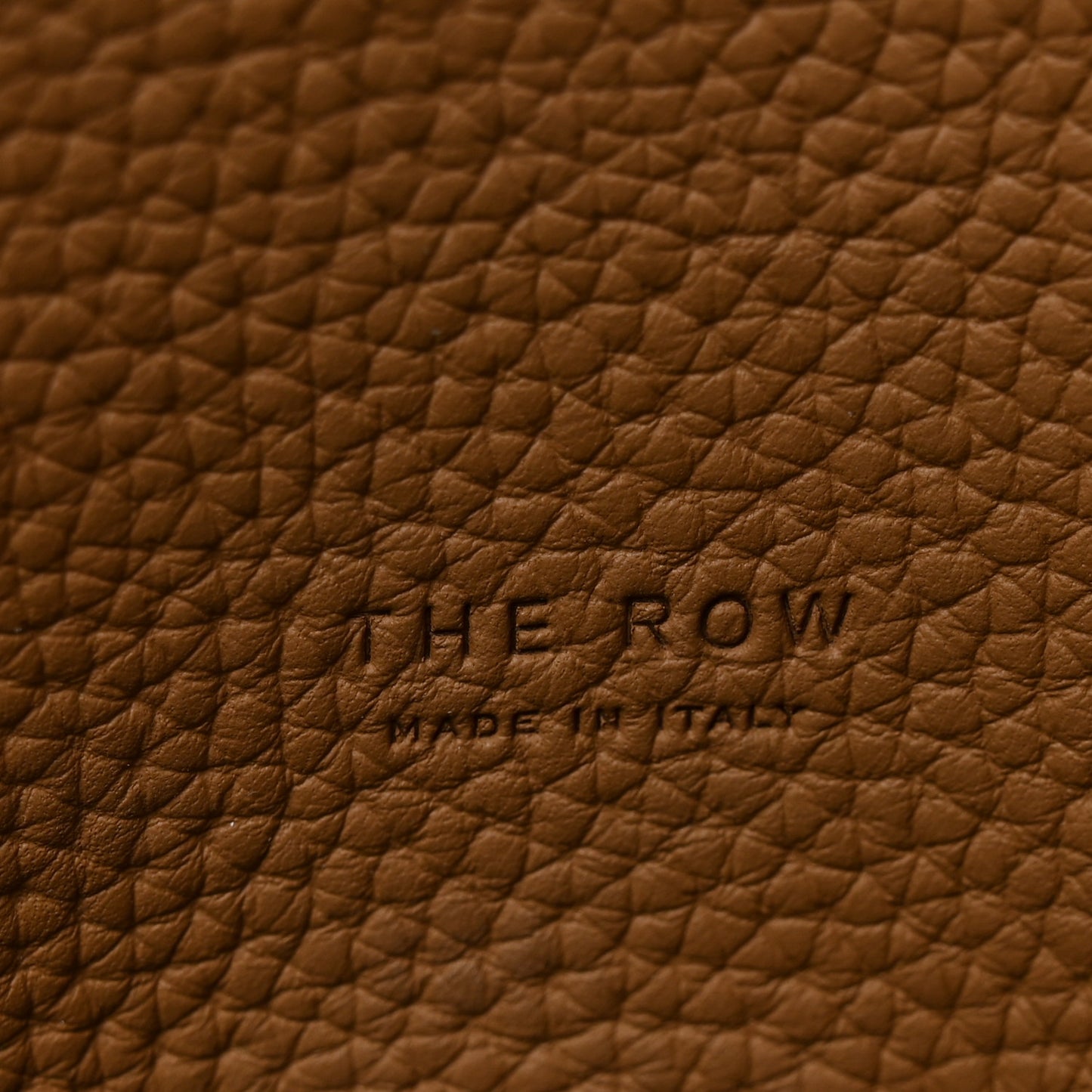 Matte Grained Calfskin EW Margaux Rubber