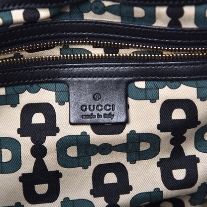 Gucci Guccissima Medium Hysteria Top Handle Bag Black 6 of 7