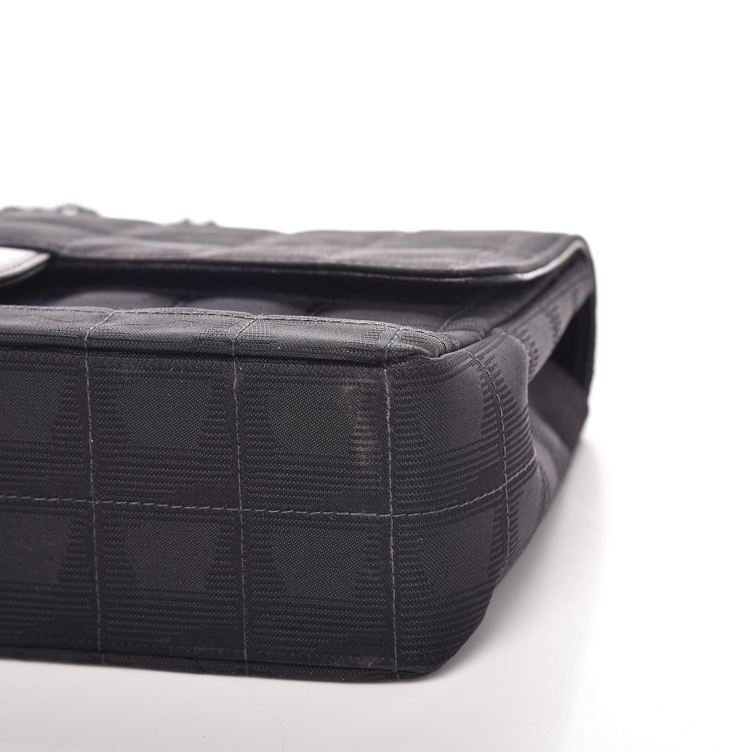 Chanel Nylon Medium Travel Flap Black 9 of 9