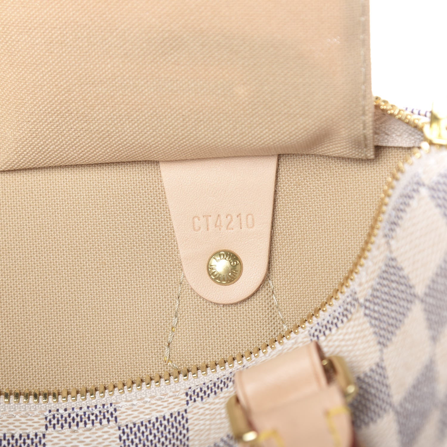 Louis Vuitton Damier Azur Speedy Bandouliere 25 6 of 9