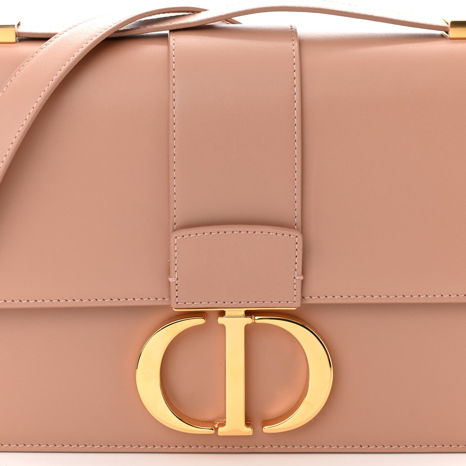 Christian Dior Box Calfskin 30 Montaigne Flap Bag Rose Des Vents 8 of 12