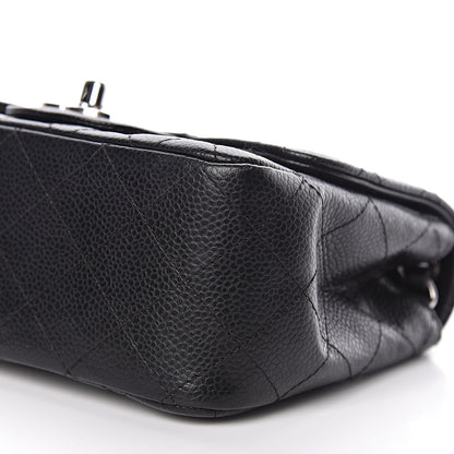 Chanel Caviar Quilted Mini Square Flap Black 10 of 10