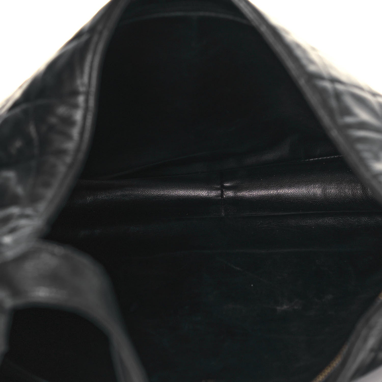 Chanel Lambskin Quilted Hobo Black 4 of 18