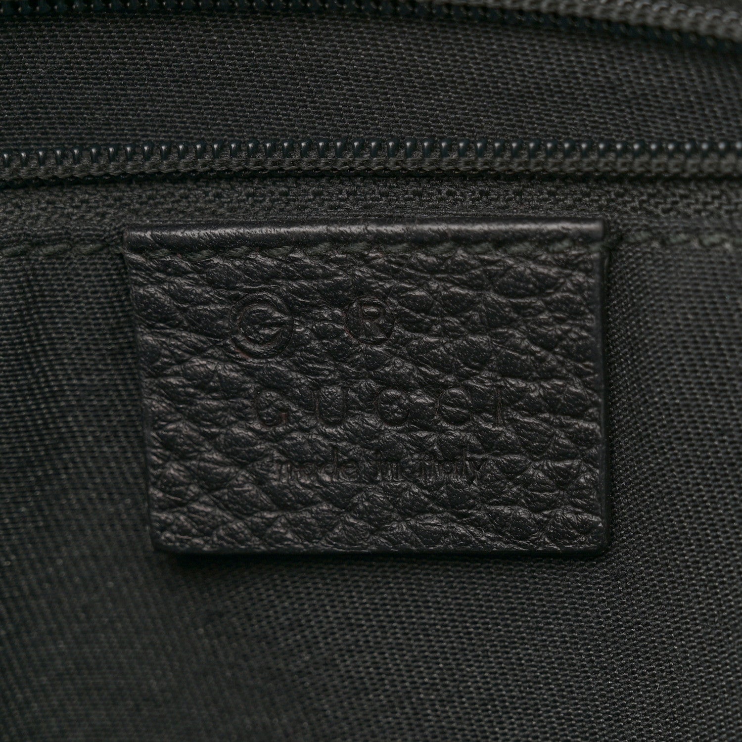 Gucci Monogram Abbey Messenger Bag Black 6 of 15