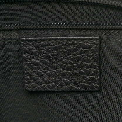 Gucci Monogram Abbey Messenger Bag Black 6 of 15