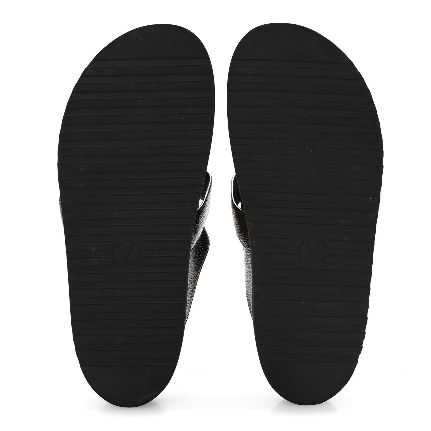 Patent Monogram Womens Cosy Flat Comfort Clog Mules 40 Brown