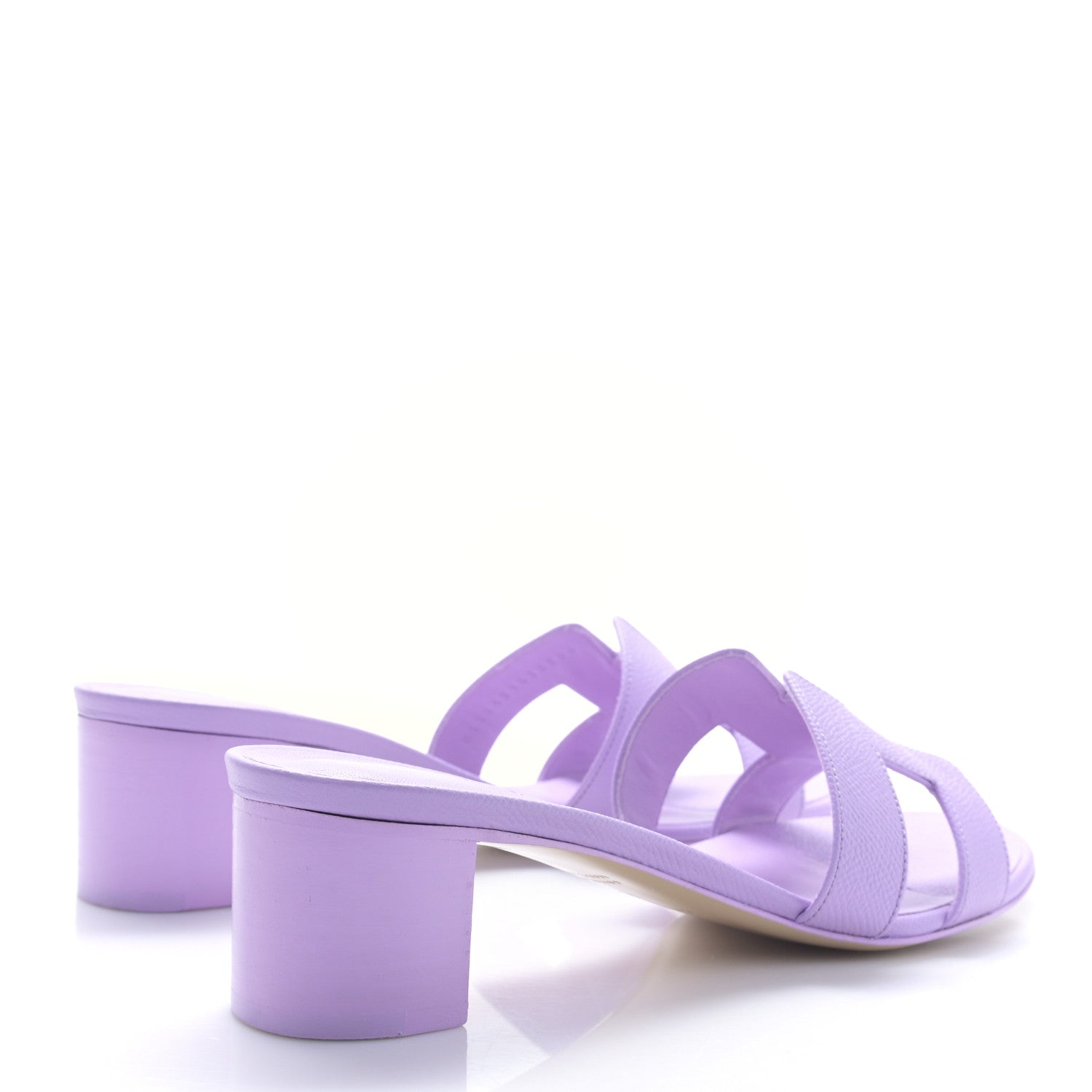 Hermes Epsom Oasis Sandals 40 Violet Amethyste 4 of 8