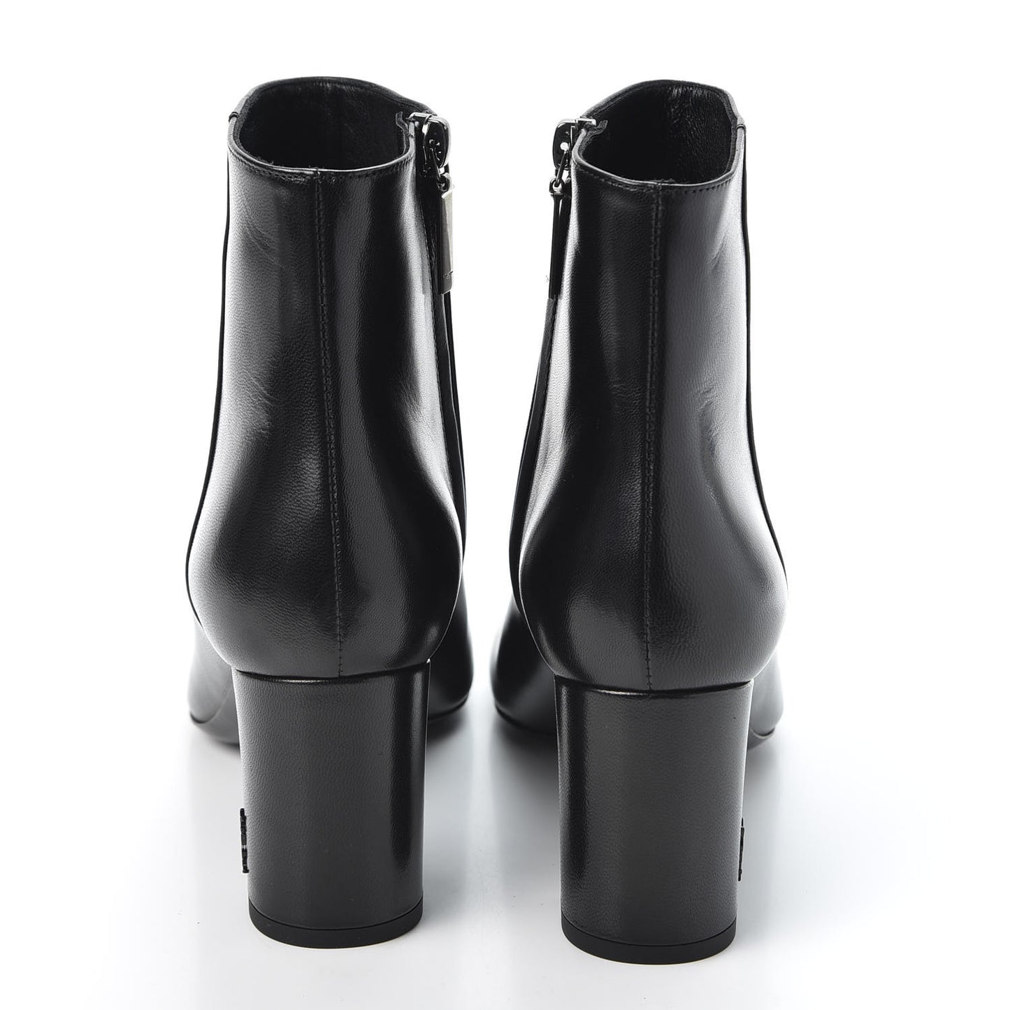 Nappa Loulou Ankle Zip Boot 38 Black