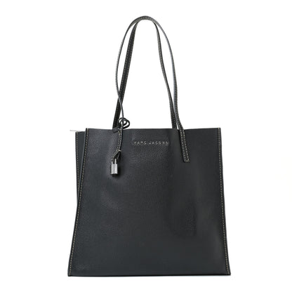 Marc Jacobs Grained Calfskin Grind Shopper Tote Black 1 of 16