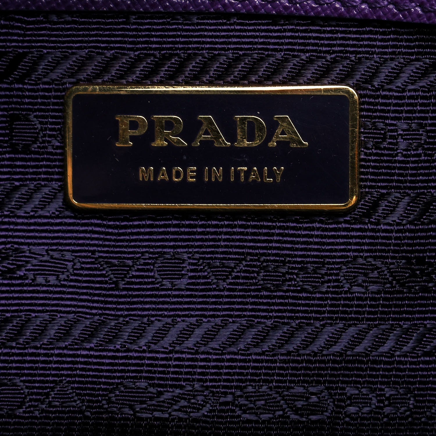 Prada Saffiano Lux Large Tote Iris 5 of 11