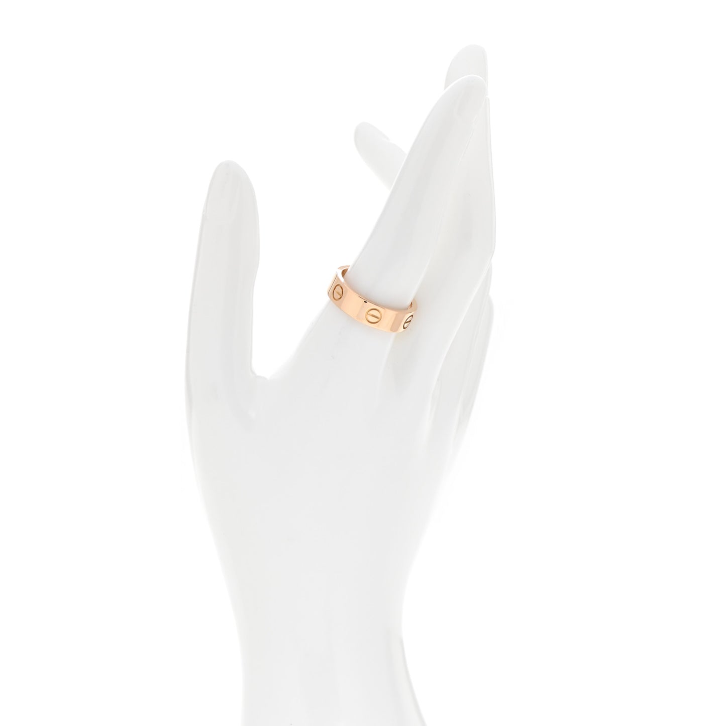 18K Pink Gold 5.5mm LOVE Ring 60 9