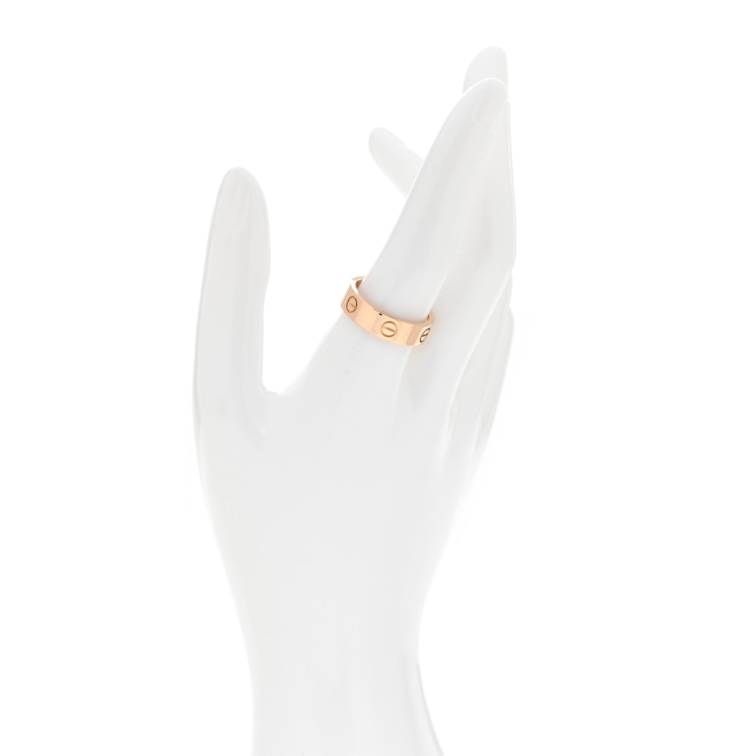 Cartier 18K Pink Gold 5.5mm LOVE Ring 60 9 2 of 4