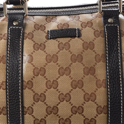 Gucci Crystal Monogram Medium Joy Boston Dark Brown 11 of 12