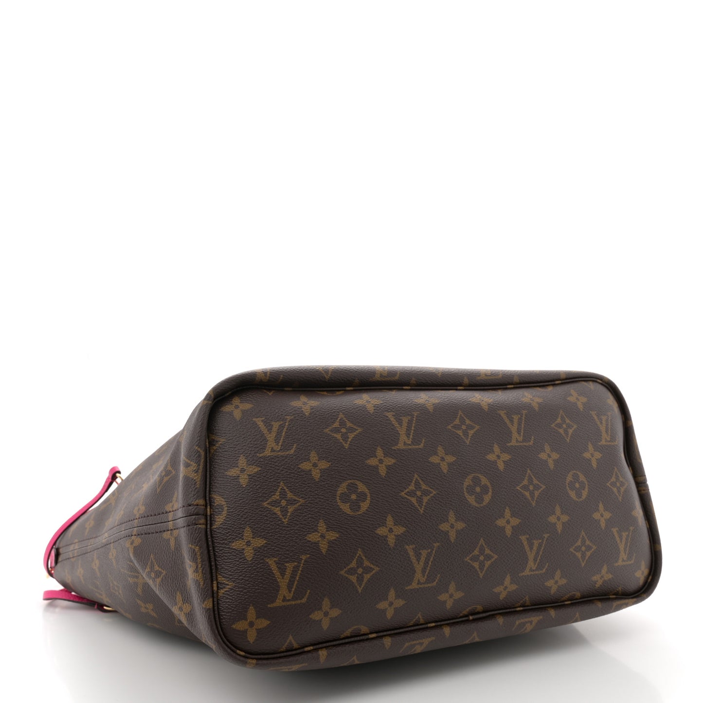 Monogram Inside Out Neverfull Bandouliere MM Rose Pondichery