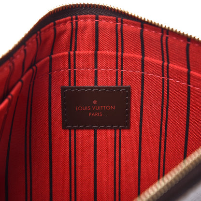 Louis Vuitton Damier Ebene Neverfull MM GM Pochette 6 of 10