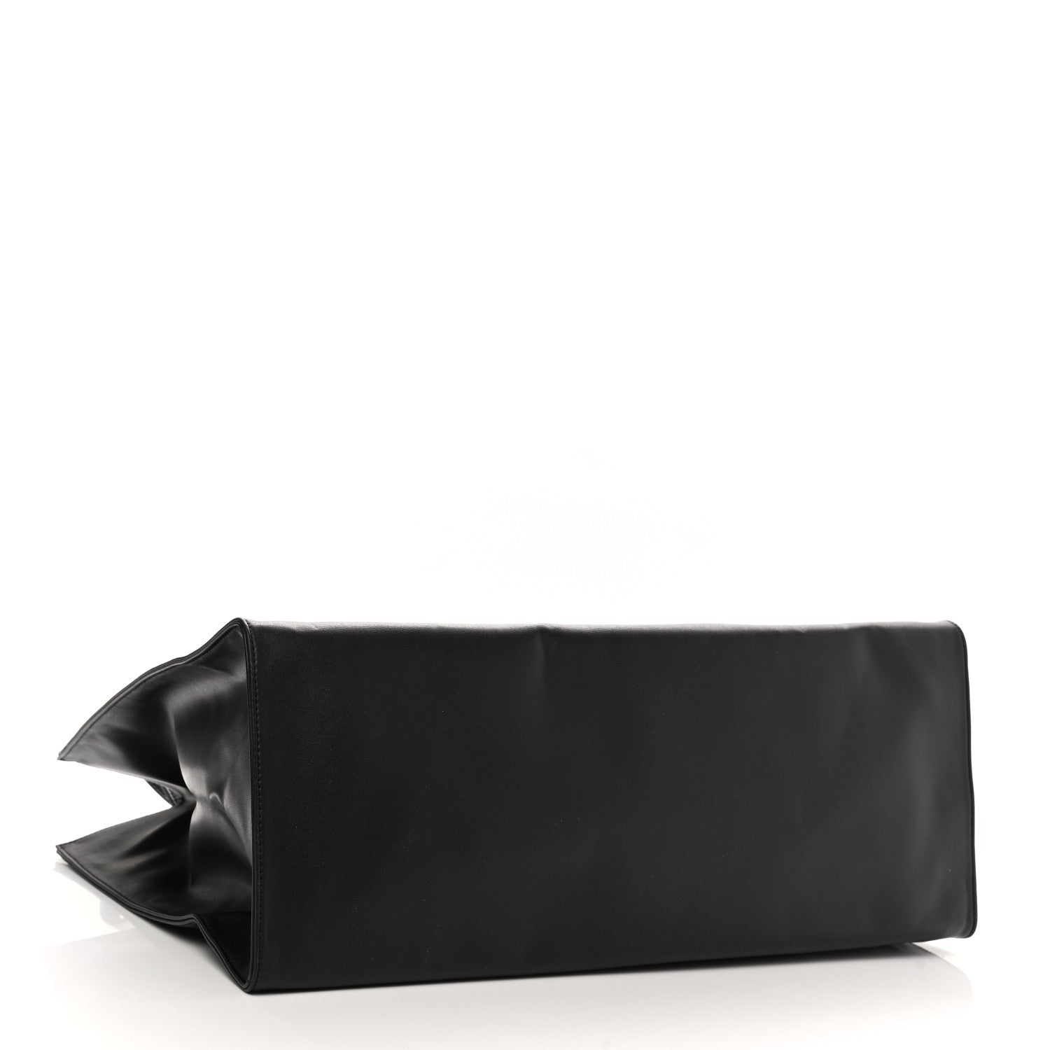 Telfar Vegan Leather Large Shopping Bag Black 7 of 19