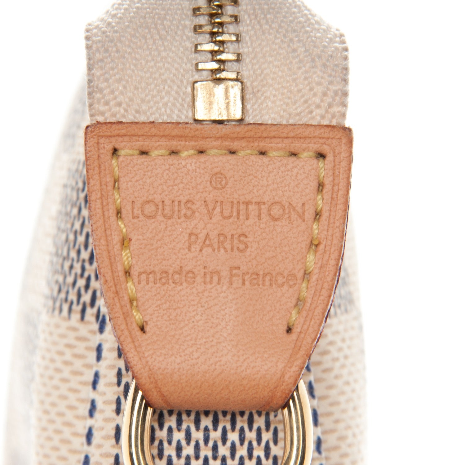 Louis Vuitton Damier Azur Mini Pochette Accessories 6 of 7