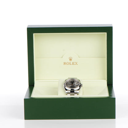 Rolex Stainless Steel 36mm Oyster Perpetual Datejust Watch White Roman 16220 5 of 9