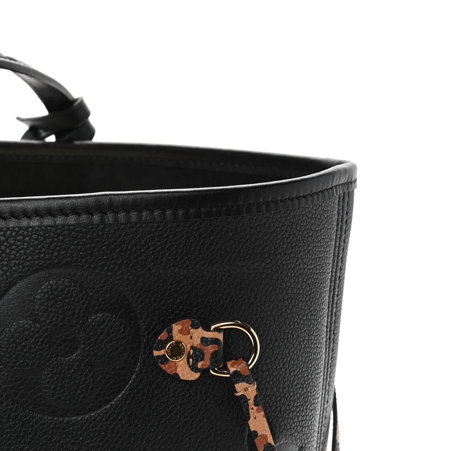 Louis Vuitton Empreinte Monogram Giant Wild At Heart Neverfull MM Black 12 of 12