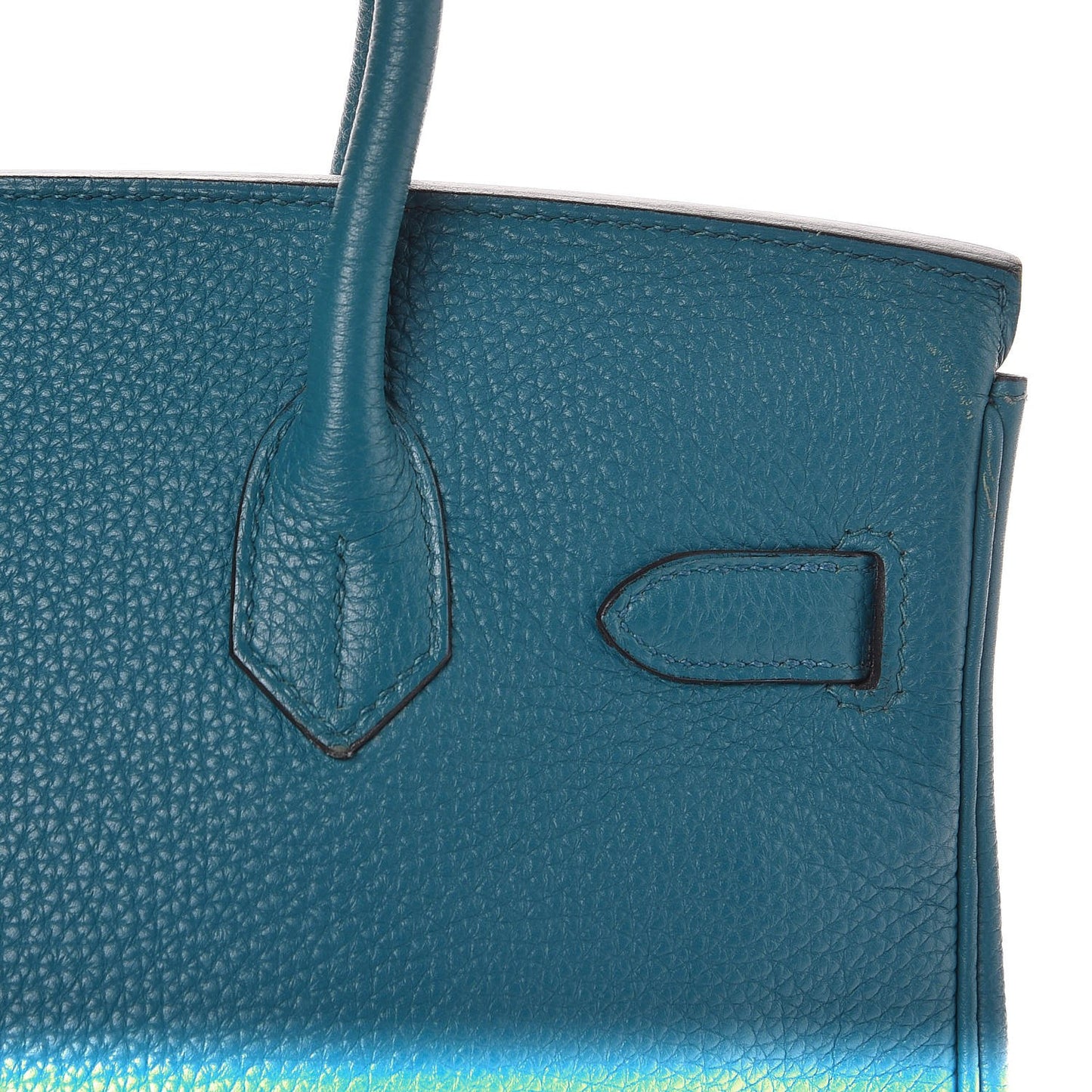 Taurillon Clemence Birkin 30 Cobalt