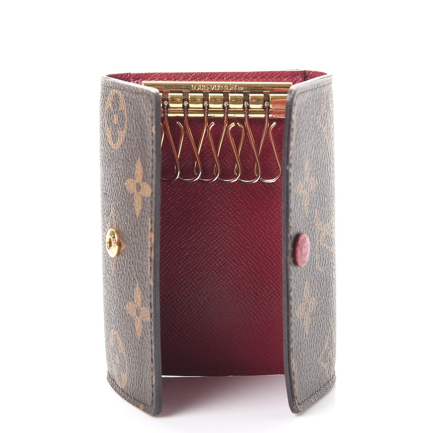 Monogram 6 Key Multicles Holder Fuchsia