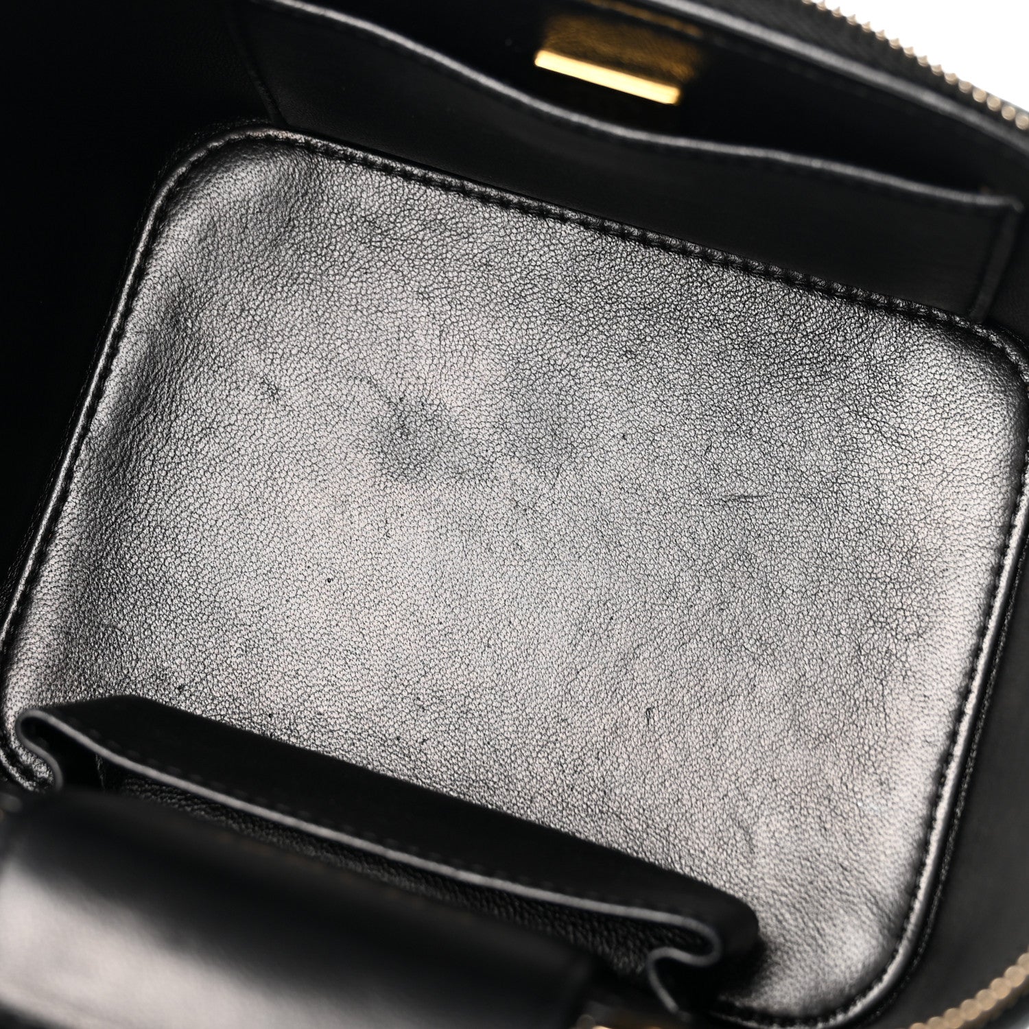 Chanel Caviar Quilted Small CC Vanity Case Black 5 of 12