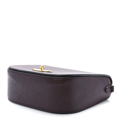 Mulberry Classic Grained Calfskin Small Darley Satchel Oxblood 9 of 11