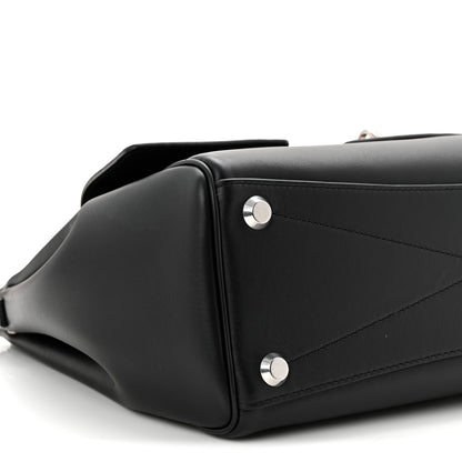 Balenciaga Smooth Calfskin Small Bel Air Carry All Bag Black 8 of 9
