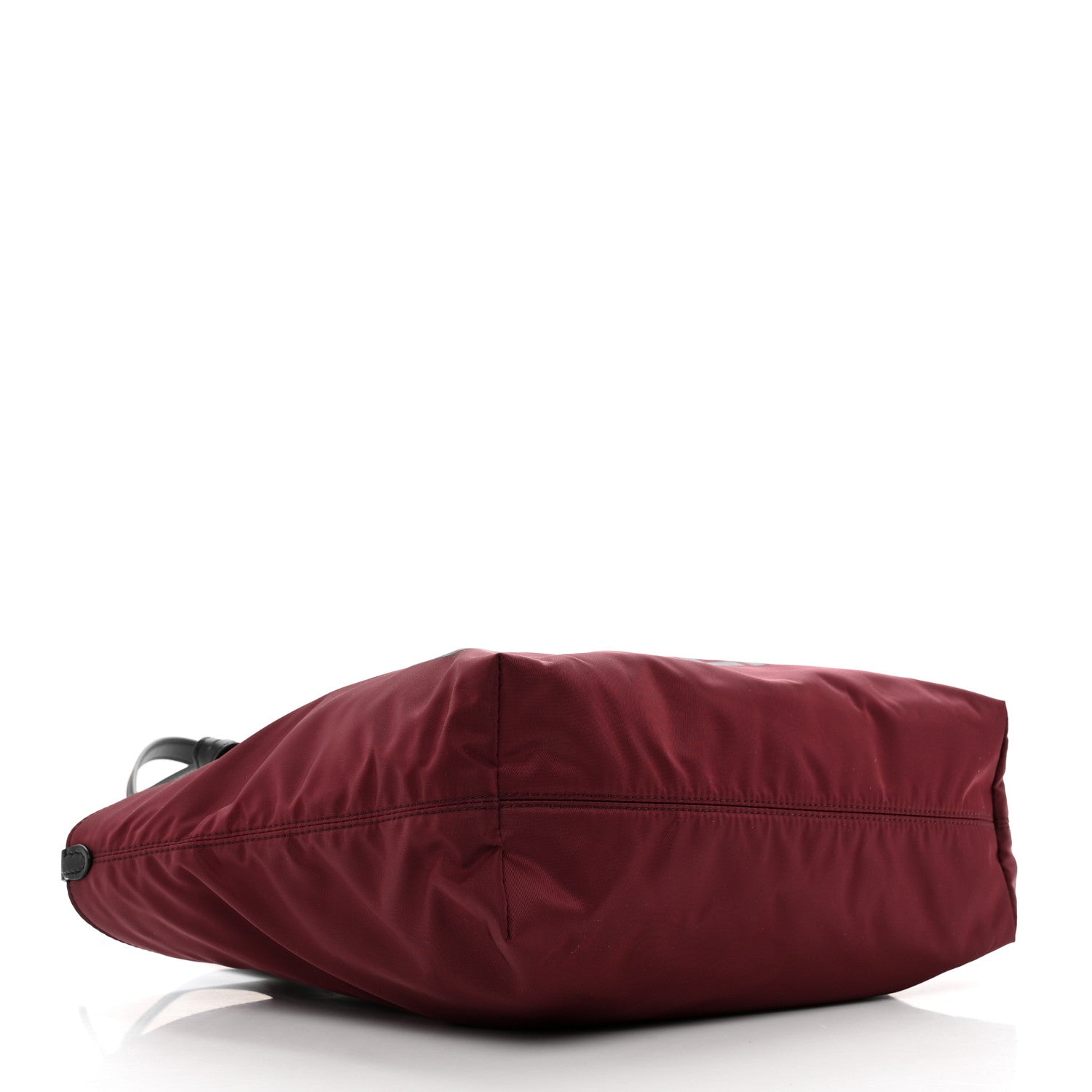 Burberry Nylon Logo Small Ardwell Tote Dark Red 4 of 9