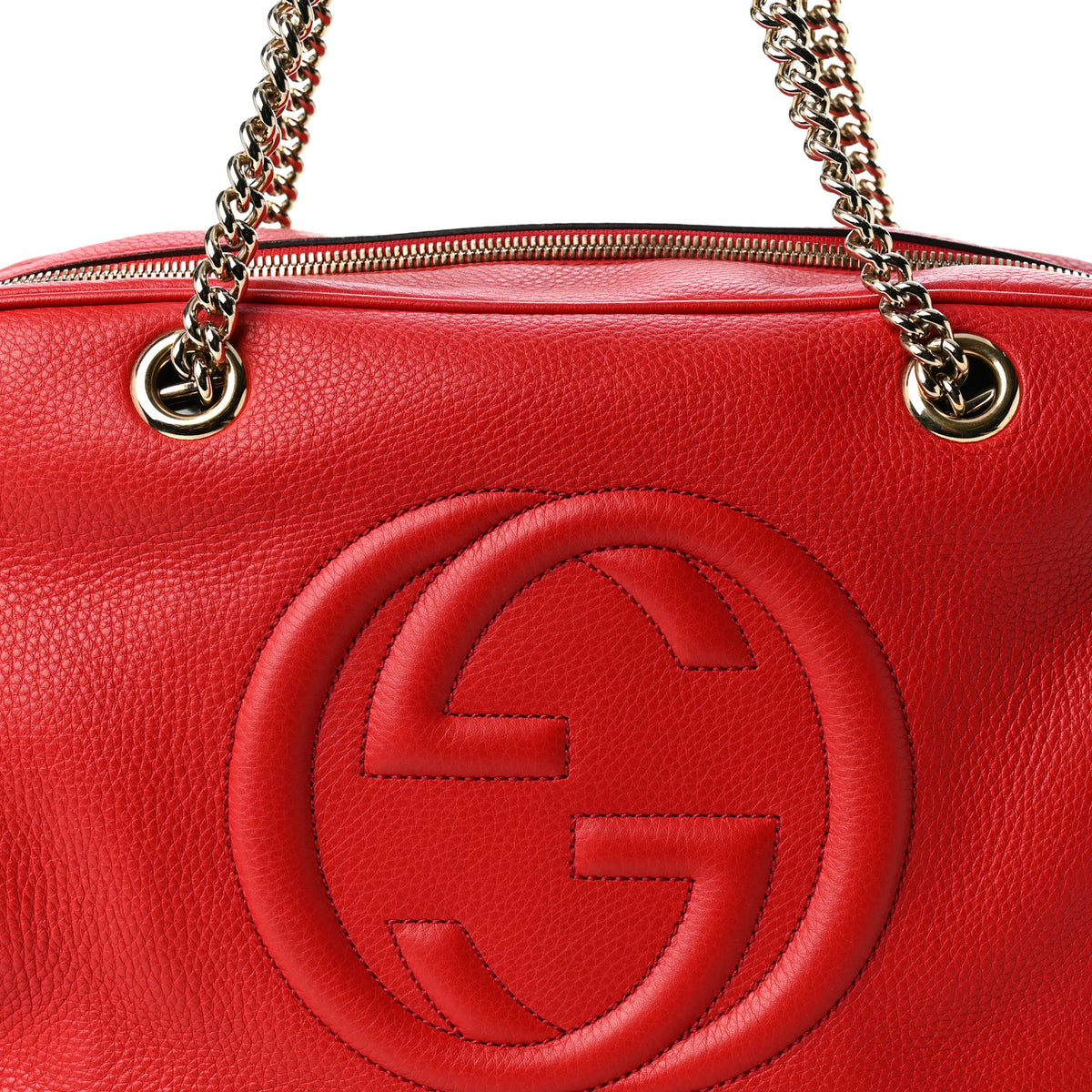 Gucci Cellarius Calfskin Medium Soho Bowler Tabasco 8 of 11