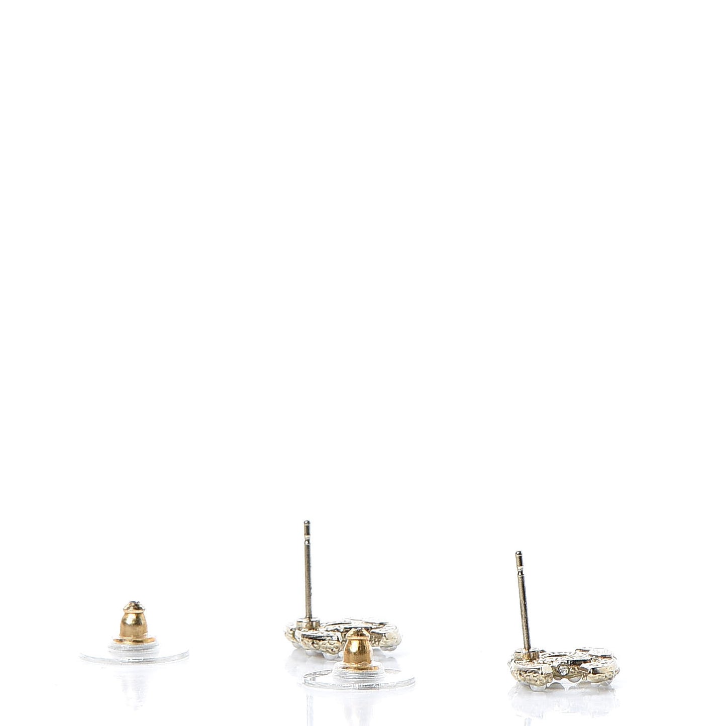Pearl CC Earrings Light Gold
