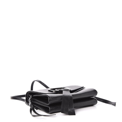 Valentino Garavani Calfskin Small VRing Crossbody Bag Black 4 of 11