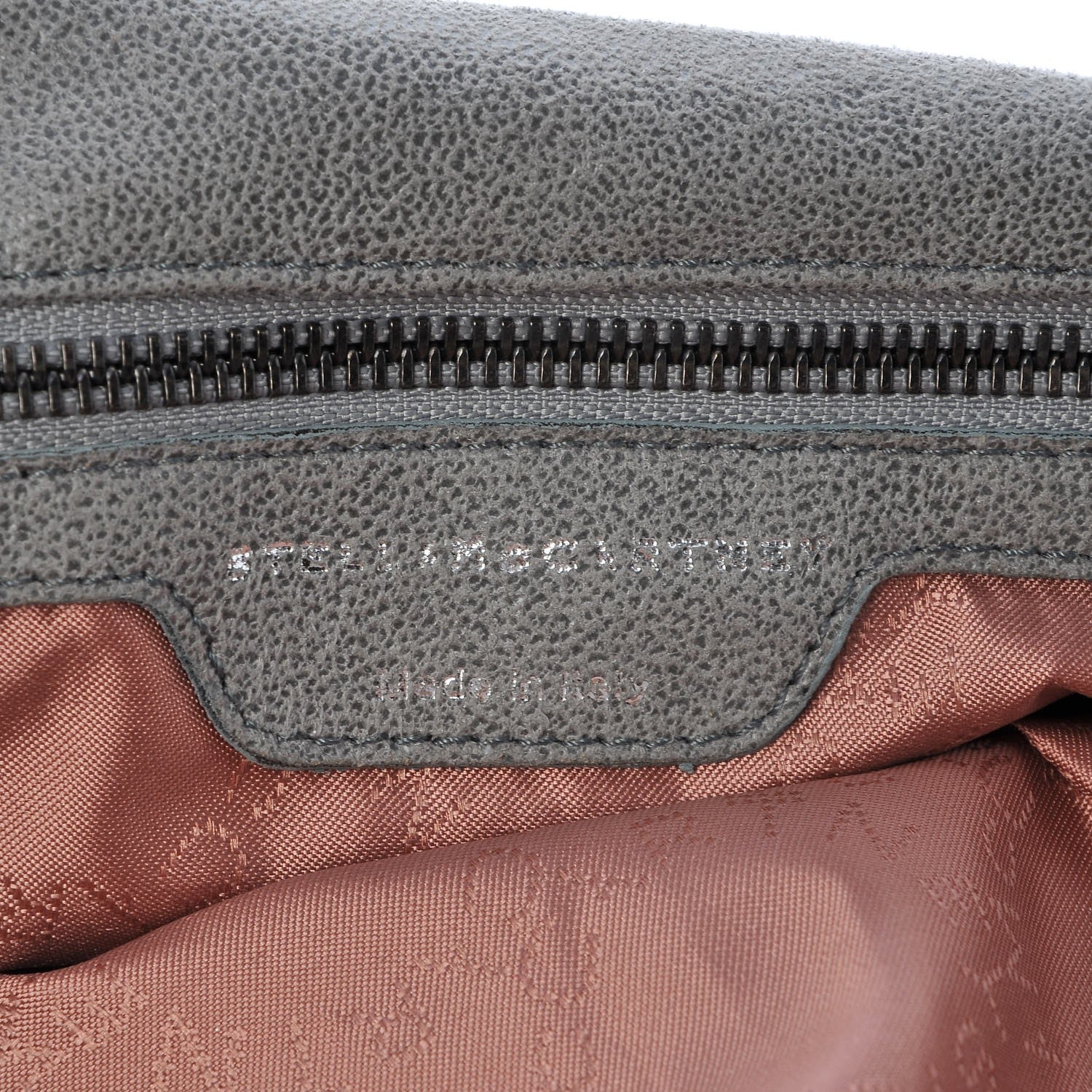 Stella McCartney Shaggy Deer Falabella Fold Over Tote Grey 8 of 8