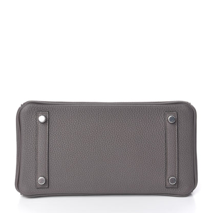 Hermes Togo Birkin 25 Etain 6 of 30