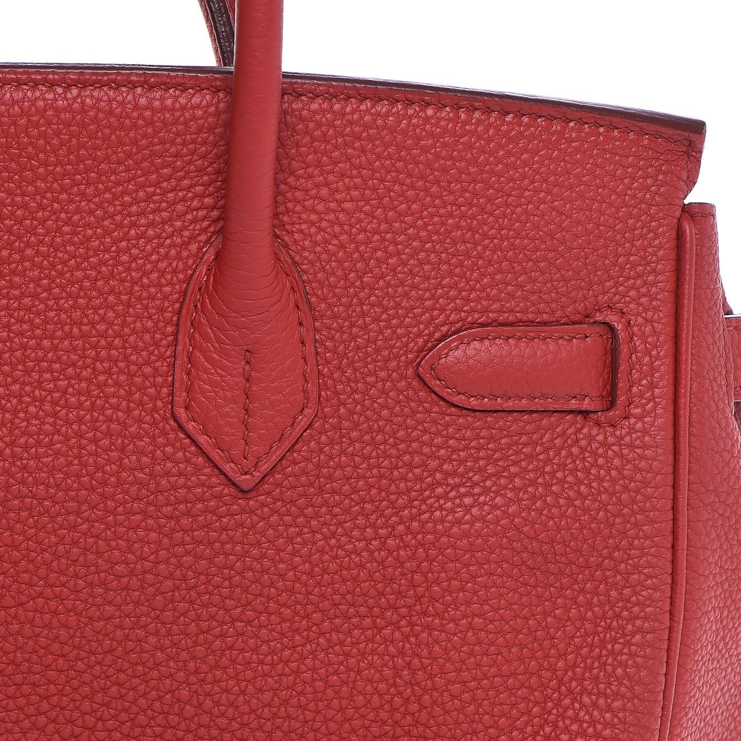 Hermes Togo Birkin 30 Rouge Garance 32 of 37