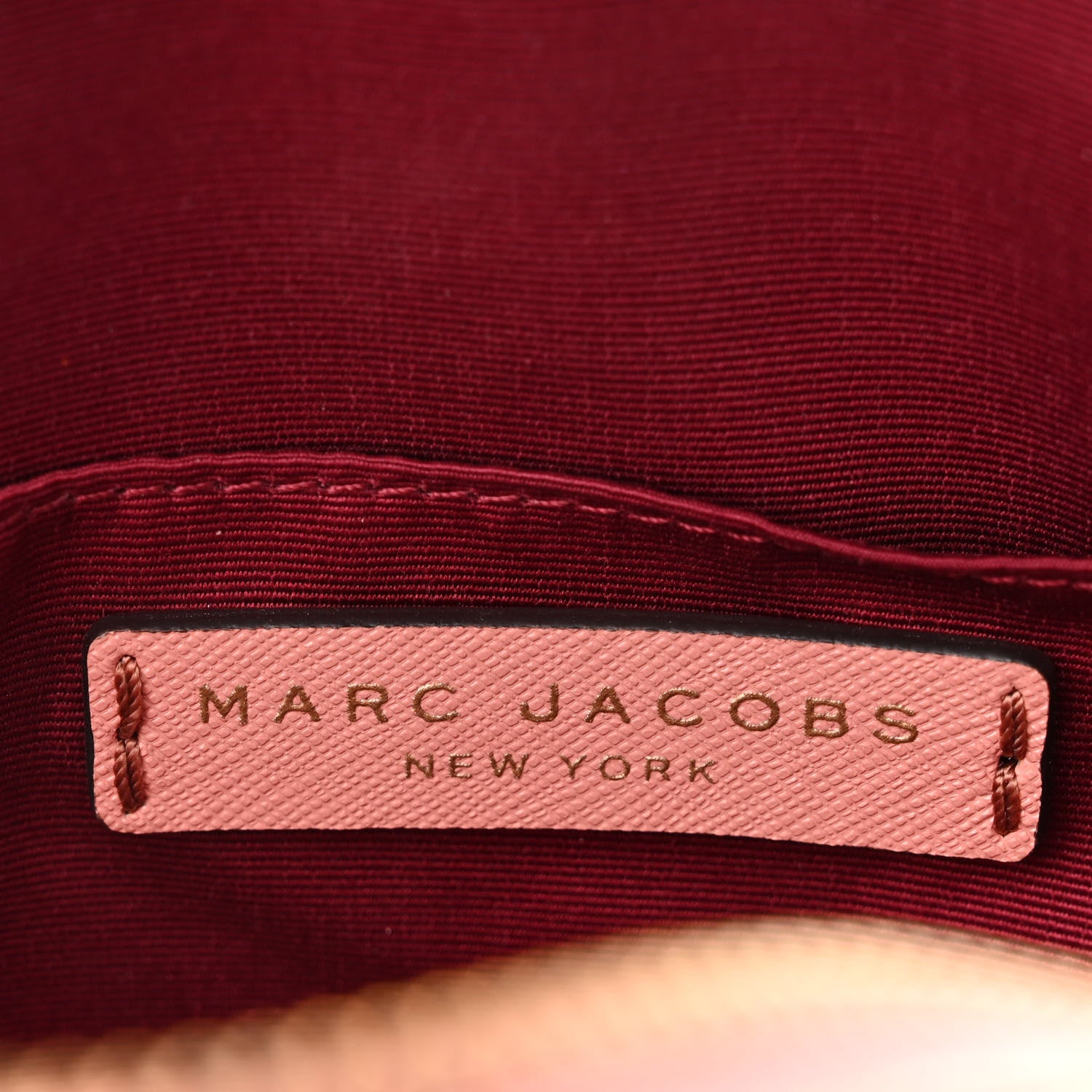 Marc Jacobs Saffiano Playback Boxed Dome Crossbody Pink 6 of 11