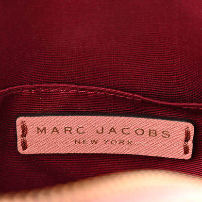 Marc Jacobs Saffiano Playback Boxed Dome Crossbody Pink 6 of 11