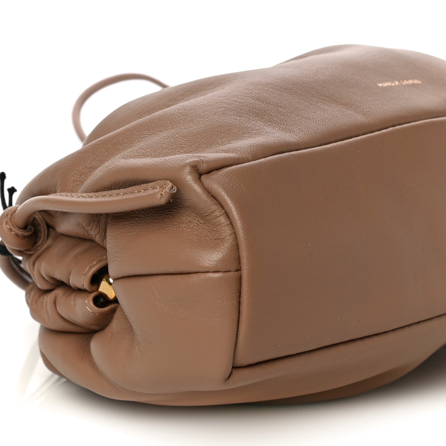 Lambskin Cloud Mini Clutch Biscotto