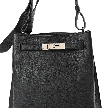 Hermes Togo So Kelly 22 Black 7 of 11