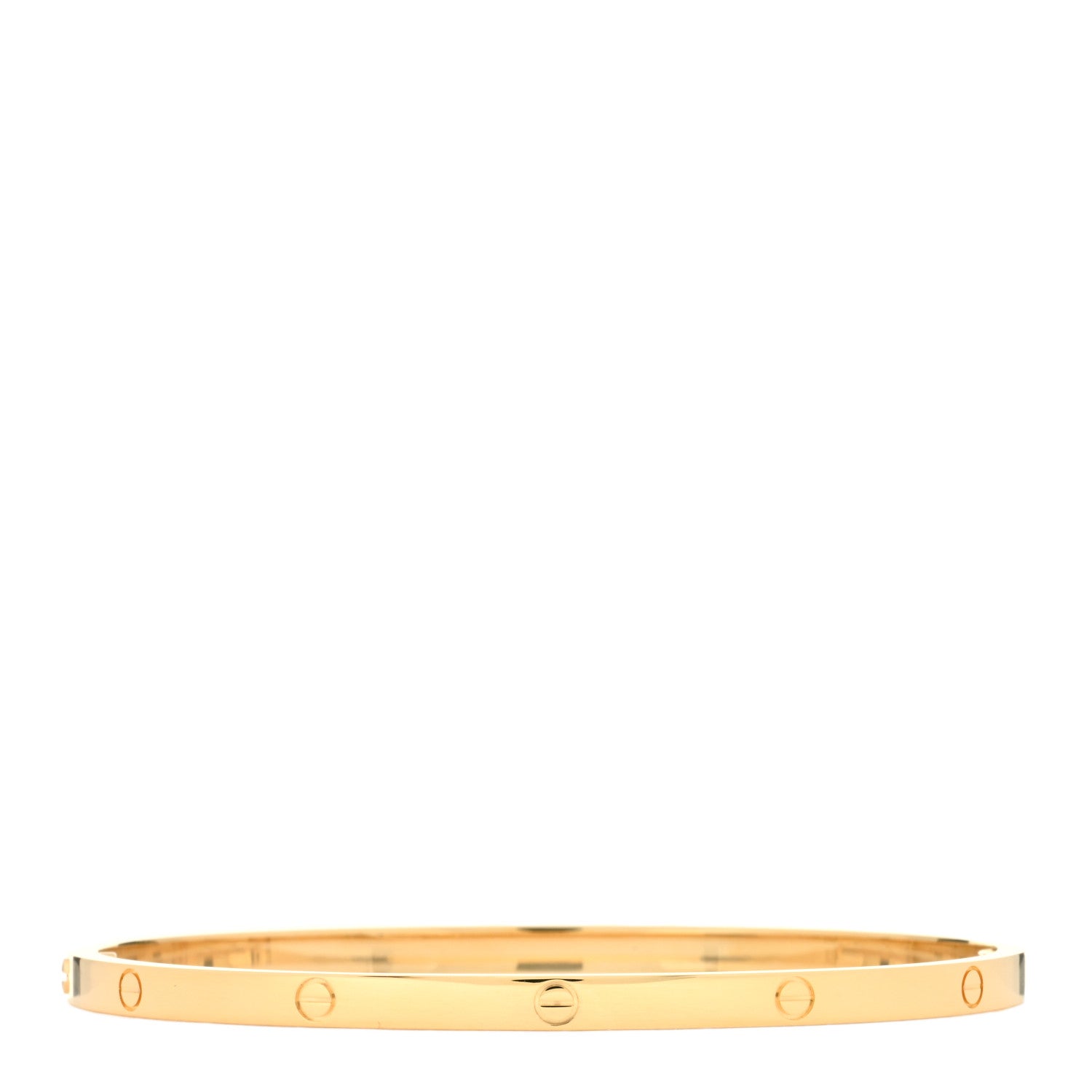 Cartier 18K Yellow Gold Small LOVE Bracelet 19 2 of 5