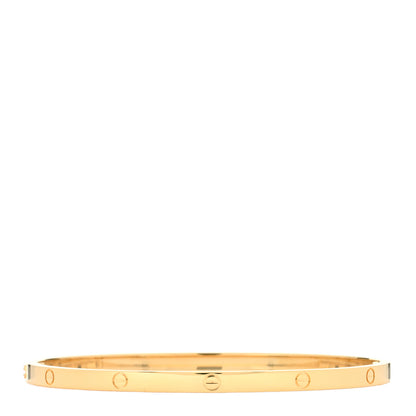 Cartier 18K Yellow Gold Small LOVE Bracelet 19 2 of 5